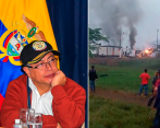 El presidente Gustavo Petro ordenó enviar a una comisión del Ministerio de Defensa y las Fuerzas Militares para que cese la violencia en zona rural de Caquetá. FOTO JAIME PÉREZ Y CORTESÍA 