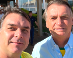 Flávio Bolsonaro es el primer integrante de la familia del jefe de Estado que da declaraciones tras la derrota del presidente brasileño. FOTO: TOMADA DE FACEBOOK 