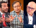 Vinicio Alvarado, ecuatoriano, y Xavier Vendrell, español, participaron en la campaña del candidato de 2018 y en la actual. FOTOS CORTESÍA Y COLPRENSA