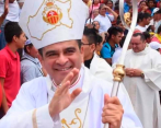 El obispo Rolando Álvarez está retenido en su curia junto a una decena de personas desde el pasado 4 de agosto. FOTO: FACEBOOK DIÓCESIS