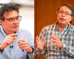 El presidente Gustavo Petro insiste en salvar la reforma a la salud, pero el exministro Alejandro Gaviria lo corrigió en redes sociales. FOTO: Colprensa