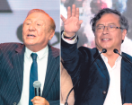 Rodolfo Hernández y Gustavo Petro tendrán hoy su cita definitiva en las urnas, en la que los electores colombianos decidirán cuál de los dos dirigirá al país los próximos cuatro años. FOTO COLPRENSA