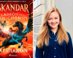 A.F. Steadman tiene 30 años y acaba de lanzar el primero de cinco libros sobre un unicornio, diferente al de los cuentos de hadas. FOTOS cortesía Salamandra y de la autora: Annabel Church / www.simonandschuster.com