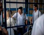 En la fotografía, Danilo Rueda en una de sus visitas a las cárceles del país. FOTO Oficina del Alto Comisionado para la paz