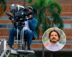 Son muchas las dudas del sector audiovisual de Medellín. En el círculo el Secretario de Cultura Álvaro Narváez. FOTO Archivo.