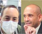 Juan José Laverde (izq.) y Luis Fernando Duque (der.) son unas de las cuatro personas que imputaron por el proceso de Centros Poblados. Los otros dos son Ottomar Lascarro y Juan Carlos Cáceres. FOTO Colprensa
