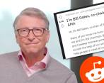 Bill Gates participó en foro de Reddit.