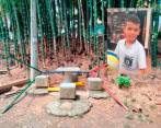Juan Manuel, de 11 años, falleció mientras jugaba en el parque infantil del barrio Belalcázar. FOTO Julio César Herrera 