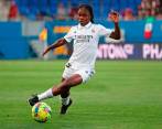 Linda Caicedo llegó al Real Madrid en febrero de este año. Ha jugado diez partidos con el cuadro merengue. FOTO: GETTY