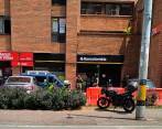 Este fue el banco en el cual los delincuentes se robaron altas sumas de dinero de las taquillas. FOTO: CORTESÍA