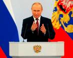 El gobierno ruso asegura que el ataque iba dirigido contra la vida del presidente Vladimir Putin. FOTO GETTY
