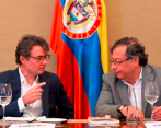 El exministro de Educación, Alejandro Gaviria, y el presidente, Gustavo Petro, conversaron el 1 de marzo. FOTO: CORTESÍA
