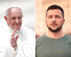 El próximo sábado, 13 de mayo, el presidente ucraniano será recibido en Italia. FOTO: Getty Images - Twitter @ZelenskyyUa