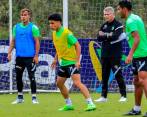Durante la semana, Atlético Nacional ha trabajado arduamente para encarar el juego definitivo ante Equidad. FOTO jaime pérez