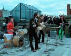 Imágenes del concierto de Los Beatles en la azotea de la sede central de Apple Corps en Savile Row. FOTO Cortesía Disney+