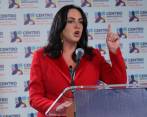 La senadora María Fernanda Cabal asegura que quiere ser la primera mujer presidenta de Colombia. En 2026 podría ir por su segunda precandidatura por la Casa de Nariño. FOTO Colprensa