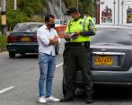 Más de 5.400 uniformados estarán custodiando las vías del país durante este fin de semana de Año Nuevo. Se espera que se movilicen más 2,9 millones de personas vía terrestre. FOTO: MANUEL SALDARRIAGA