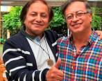 El presidente Gustavo Petro y su hermano Juan Fernando Petro
