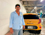 ¡No se les quedó casi nada! Extranjeros se bajaron del taxi y se les olvidó su bebé, en Cartagena