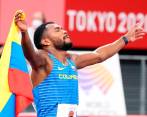 Anthony Zambano, atleta colombiano. FOTO EFE