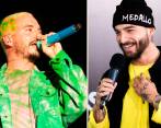 J Balvin y Maluma preparan para las próximas semanas el lanzamientos de sus respectivos nuevos trabajos musicales. FOTOS Cortesía y Camilo Suárez 