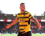 El colombiano se reportó con doblete en la jornada de la Premier League. FOTO tomada @watford