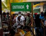 El represamiento de migrantes emn Necoclí ha sido una constante este año. FOTO Camilo Suárez