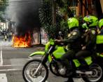 71 investigaciones adelantadas por la Procuraduría implican a uniformados de la Fuerza Pública por su actuación durante las marchas de protesta que este martes 18 ajustaron 21 días continuos en todo el país. FOTO JULIO CÉSAR HERRERA