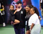 Serena Williams comparte con su familia luego de despedirse oficialmente del tenis profesional. FOTO: Getty 