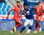 El equipo vallecaucano fue eliminado de la Liga colombiana por Millonarios. La opción que le queda para salvar el semestre es avanzar en la Copa Libertadores. FOTO Dimayor