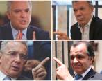 ¿De qué señala Merlano a Duque, Santos, Uribe y Zuluaga?