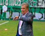 El técnico Jorge Luis Pinto durante el partido en el que el Cali cayó como local frente al Pereira. FOTO COLPRENSA