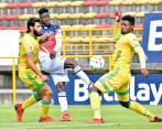 Leones ya logró un ascenso a la A, lo hizo en el 2017 y estuvo durante un año en primera división. FOTO dimayor