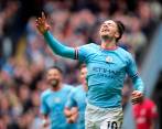 Jack Grealish convirtió el cuarto gol para sentenciar la victoria. FOTO EFE
