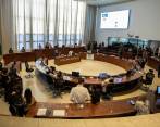El Concejo tendrá nuevamente entre sus manos el futuro de la participación que EPM tiene sobre UNE. FOTO camilo suárez