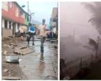 Los vientos huracanados que se produjeron en el casco urbano de San Luis dejaron cientos de casas afectadas. FOTOS: CORTESÍA DENUNCIAS ANTIOQUIA