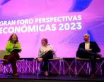 La MinAgricultura habló durante el Gran Foro de Perspectivas Económicas 2023 de EL COLOMBIANO. FOTO EL COLOMBIANO