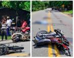 En el accidente ocurrido este fin de semana se vieron involucradas cuatro personas. FOTO: CORTESÍA