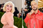 Billie Eilish en un traje Oscar de la Renta y peinado y maquillaje muy al estilo Marilyn Monroe. FOTO Cortesía E! Entertainment @EOnlineLatino