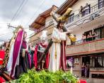 El Viernes Santo se hace la tradicional procesión del Viacrucis. Ese mismo día es la del Santo Sepulcro.Foto: Juan Antonio Sánchez Ocampo