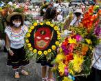 Silleteritos, los que preservan la tradición en Santa Elena
