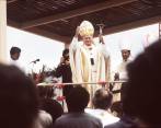 Visita del papa Juan Pablo II a Colombia en 1986. FOTO: ARCHIVO