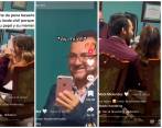 Los hechos ocurrieron mientras la pareja de novios estaba en su boda civil. FOTO: CAPTURAS DE PANTALLA 