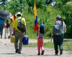 Nariño y Chocó son los municipios más afectados por los desplazamientos masivos y los confinamientos, respectivamente. FOTO: Colprensa