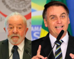 Los dos favoritos para quedarse con la presidencia de Brasil son Jari Bolsonaro y Luiz Inácio Lula da Silva. FOTOS EFE.