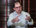 El fiscal General, Francisco Barbosa, puso en marcha en Medellín un grupo especial para investigar las denuncias por corrupción que hay en la ciudad. Foto: Juan Antonio Sánchez.