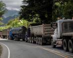 El Gobierno espera lograr un acuerdo con los transportadores de carga que están en paro. FOTO ANDRÉS CAMILO SUÁREZ