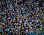 Los argentinos fueron de los aficionados que más acompañaron a su Selección durante el Mundial. Los vuelos entre Buenos Aires y Qatar aumentaron. FOTO juan antonio sánchez 