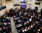 El ausentismo frenó discusiones de proyectos importantes para el Gobierno como la regularización del cannabis de uso adulto, en el Senado, y la reforma laboral, en la Cámara. FOTO COLPRENSA