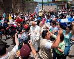 El régimen de Daniel Ortega emprendió una persecución contra la Iglesia católica después de que esa institución intentó mediar en la crisis del país de 2018. Hay obispos exiliados. FOTO getty